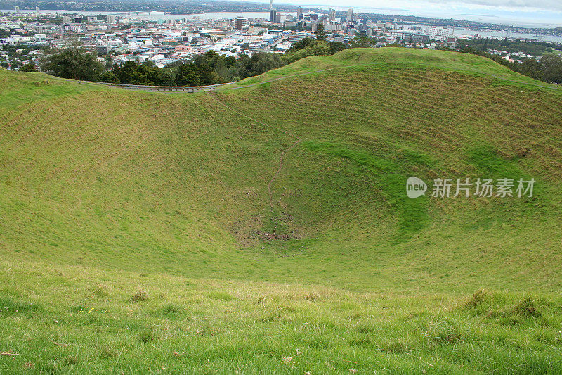 死火山