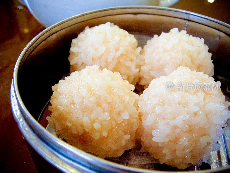 点心虾糕饭丸子