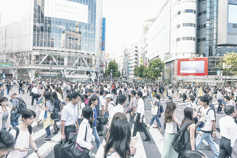 东京涩谷穿越