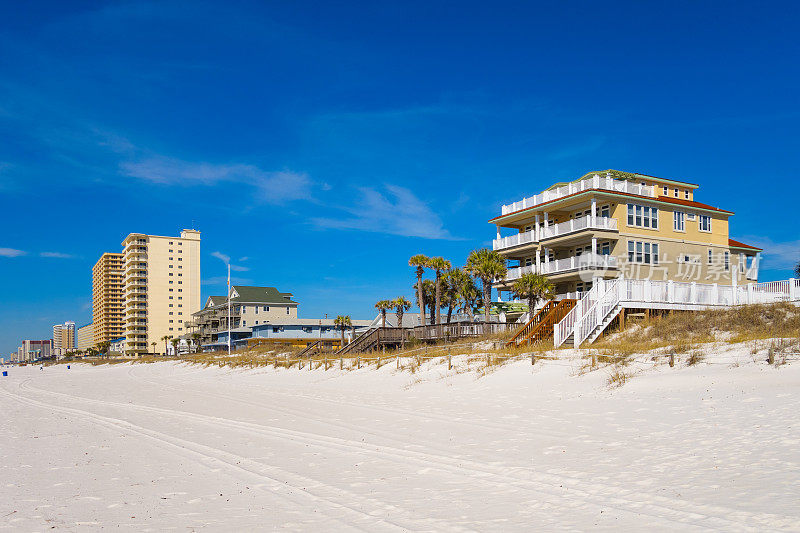巴拿马海滩别墅和酒店在美国佛罗里达