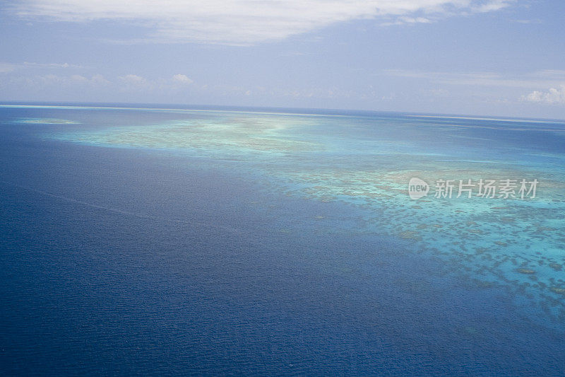 澳大利亚的大堡礁(高分辨率航拍)