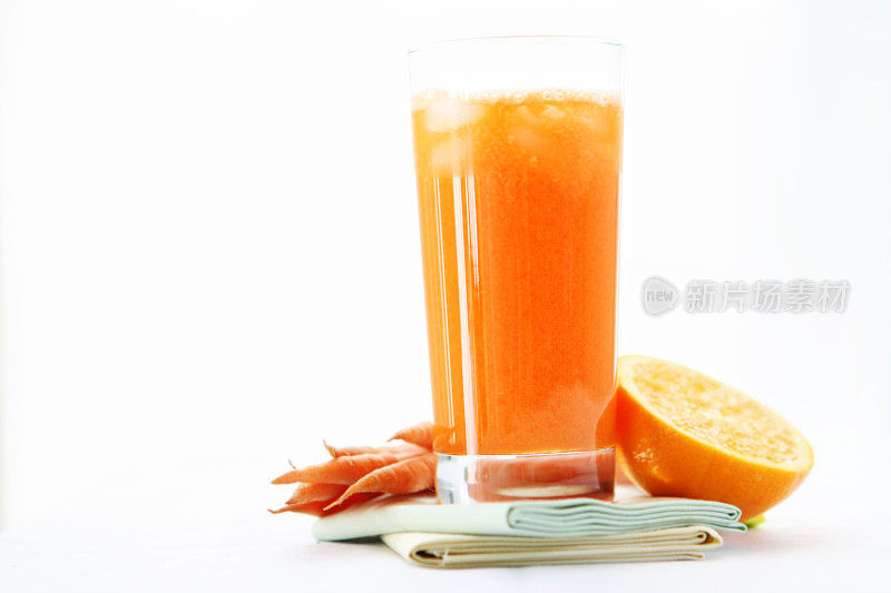 橙汁胡萝卜汁