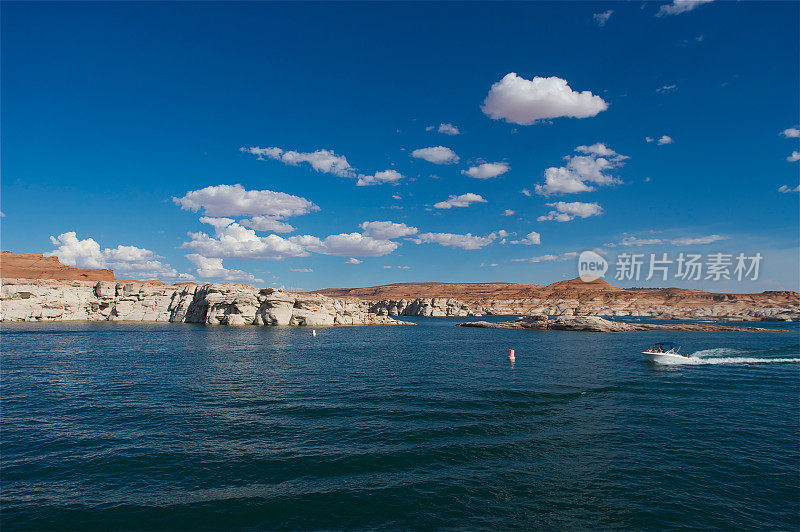 著名的鲍威尔湖全景