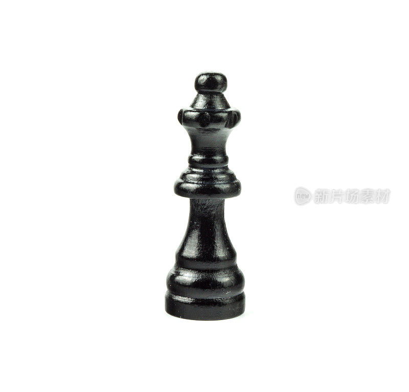象棋上的黑棋人物是白棋皇后