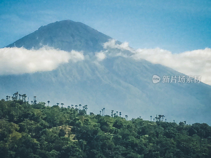 阿贡活火山，巴厘岛，印度尼西亚