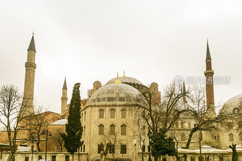 圣索菲亚清真寺教堂纪念碑博斯普鲁斯在topkapı土耳其伊斯坦布尔