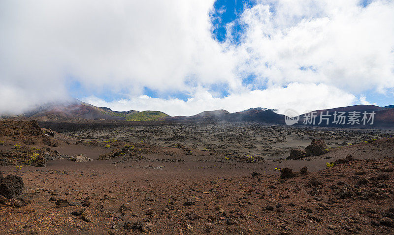 夏威夷毛伊岛的哈雷阿卡拉火山