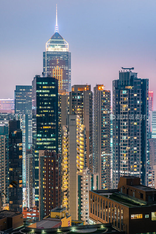 高密度居住在香港湾仔