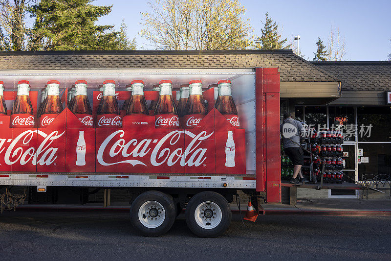 可口可乐公司送货司机