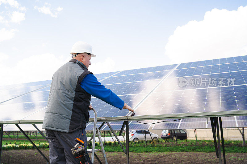太阳能电池板发电系统清洁能源的工程检测和预防
