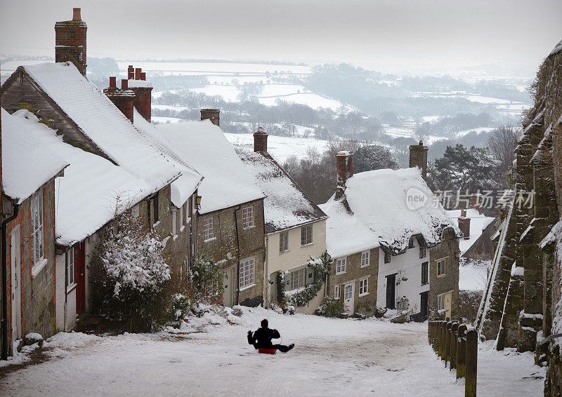 英国下雪的场景