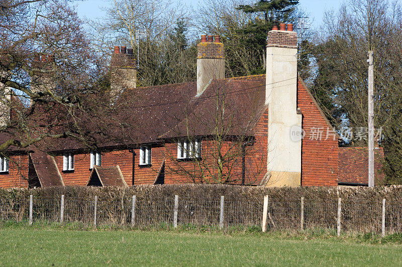 Chiddingstone在英国肯特郡