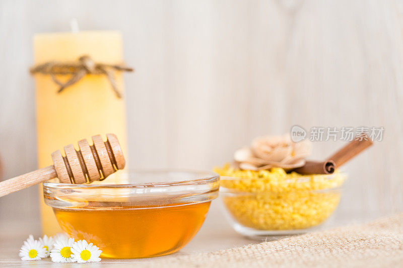 蜂蜜和芳香疗法