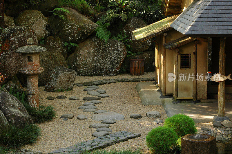 日式花园-庭院