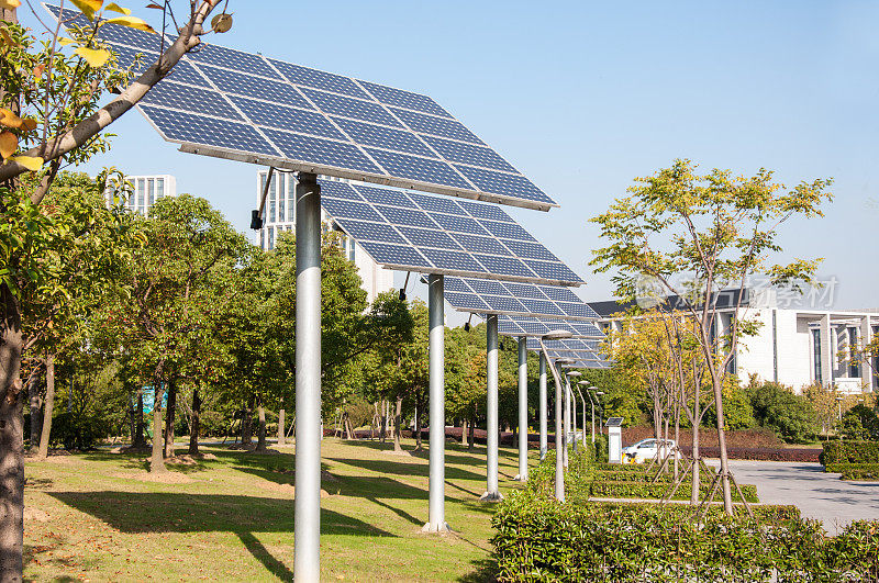 利用可再生的太阳能发电