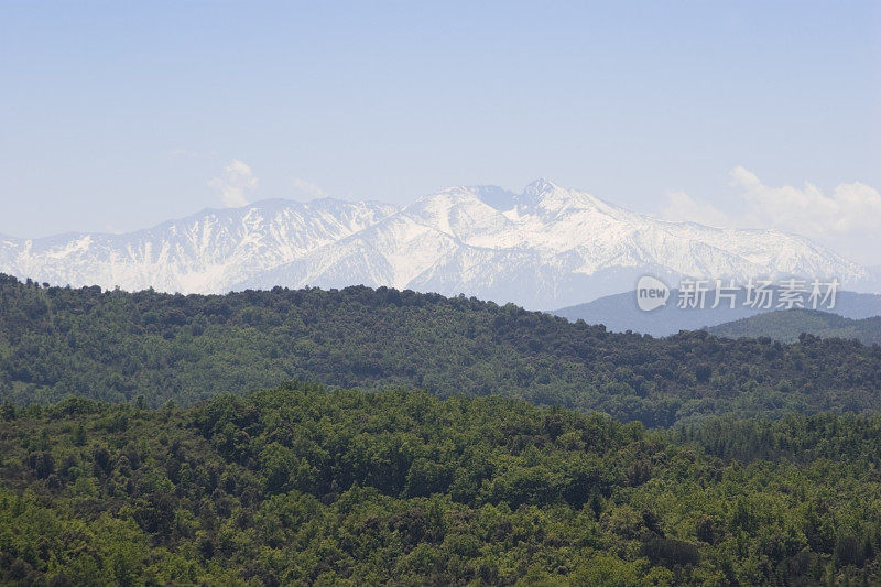 卡尼古雪山-加泰罗尼亚Pyren?法国南部,