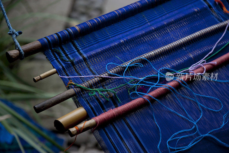 危地马拉的传统织布机编织艺术