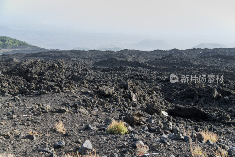 埃特纳火山景观