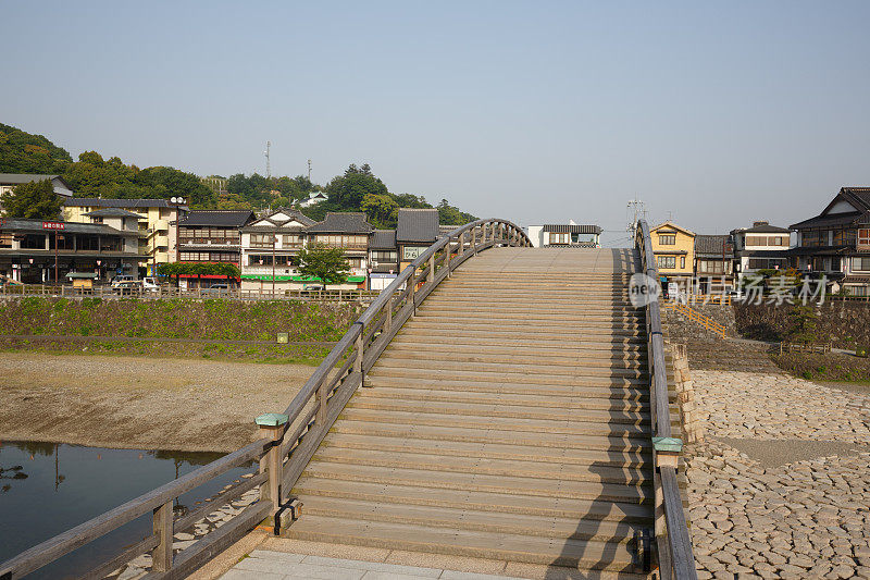 金台桥在岩国，山口县，日本