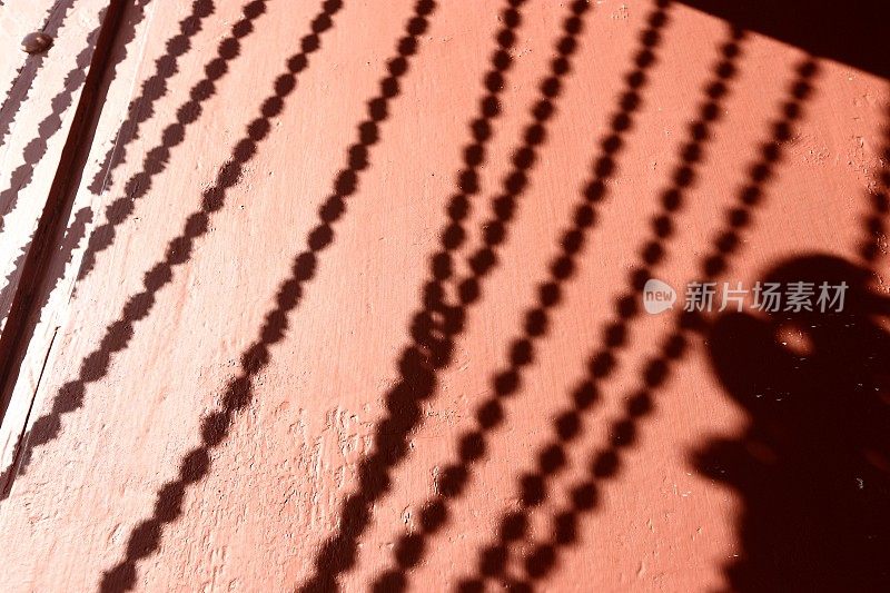 墙上的影子，亚洲传统的生活方式