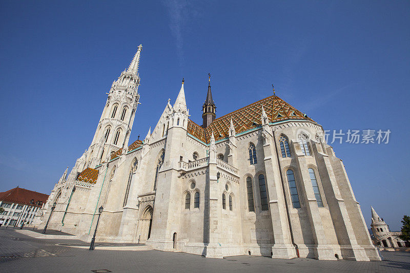 匈牙利布达佩斯的马提亚教堂