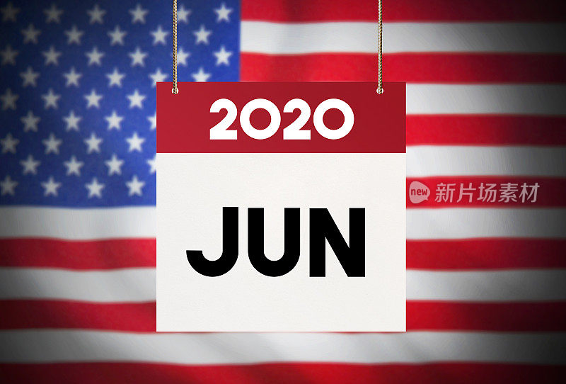 2020年6月美国股票图片