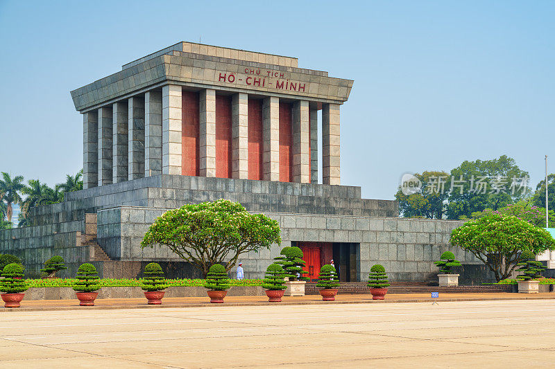 越南河内的胡志明主席陵墓
