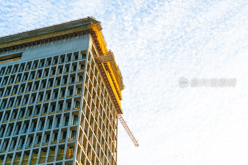 香港的建筑工地