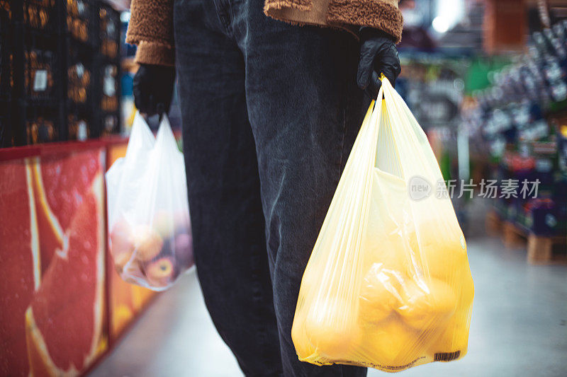 COVID-19期间对食品杂货进行消毒