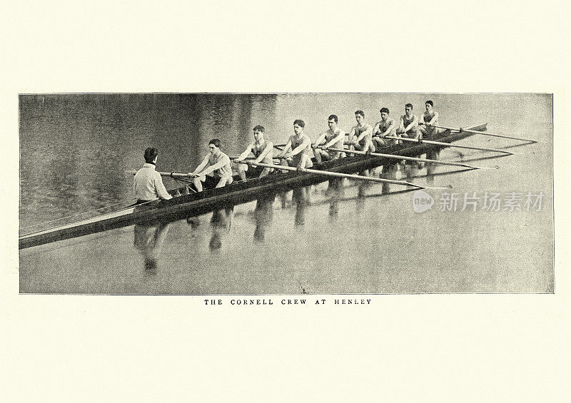 1895年，康奈尔大学亨利赛艇队