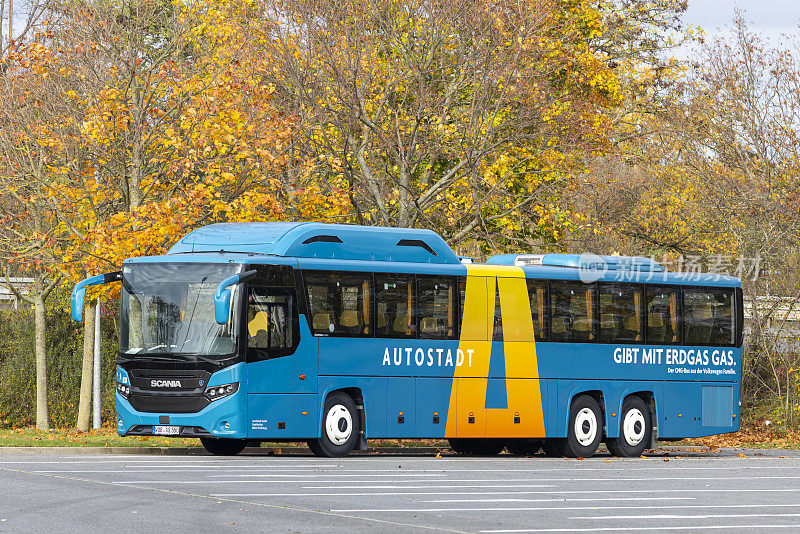 大众Autostadt燃气动力斯堪尼亚巴士