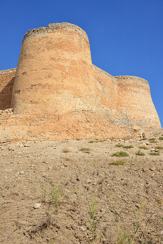 塔劳特城堡，葡萄牙要塞南面，塔劳特岛，达曼，东部省，沙特阿拉伯