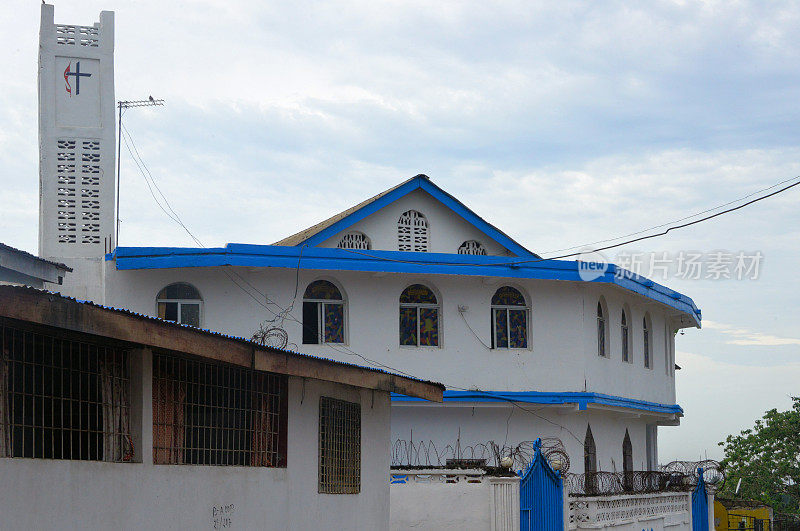约翰·杰克逊·鲍威尔联合卫理公会教堂，蒙罗维亚，利比里亚