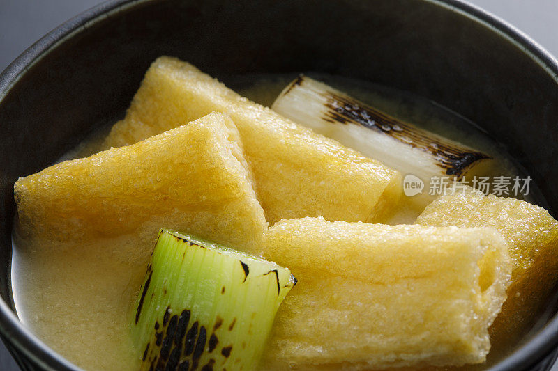 日本自制味增汤素食食谱