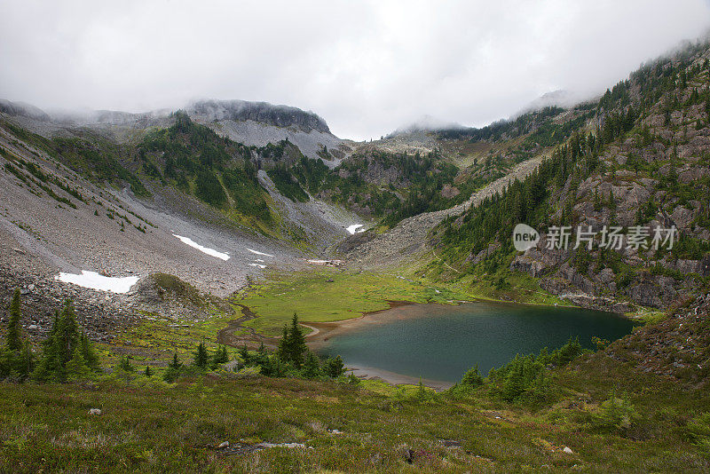 贝克山休闲区希瑟草地的风景