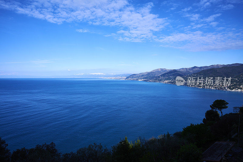 热那亚的海岸线