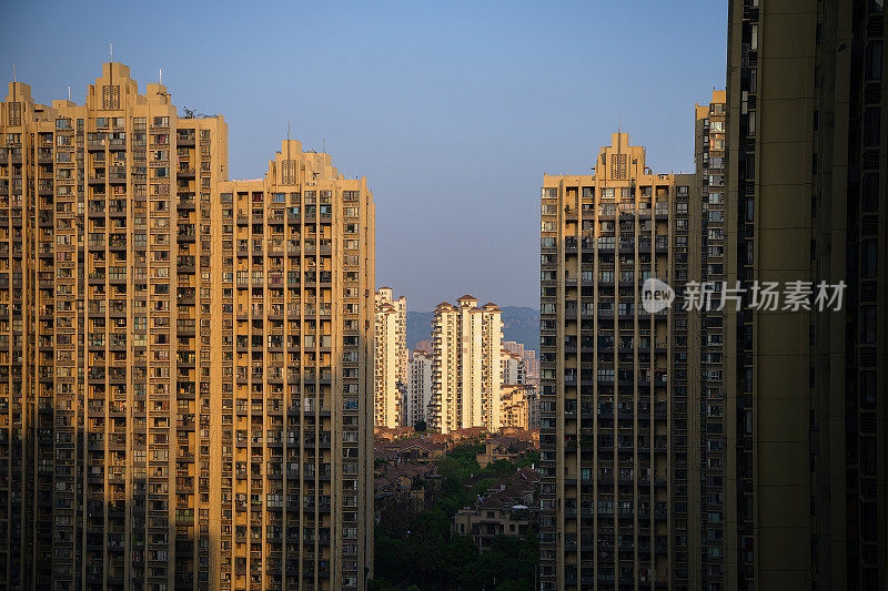 黄昏的城市