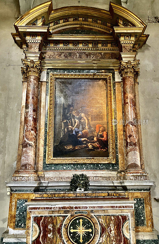 《皮埃特罗的自由》是意大利罗马圣皮埃特罗·维科利教堂北岛的一幅油画。