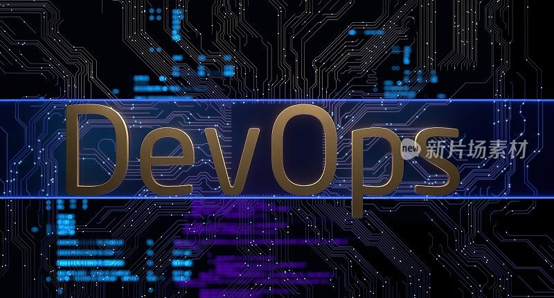 DevOps软件开发操作。程序员管理系统生命周期质量。编码构建测试发布监控。数据流