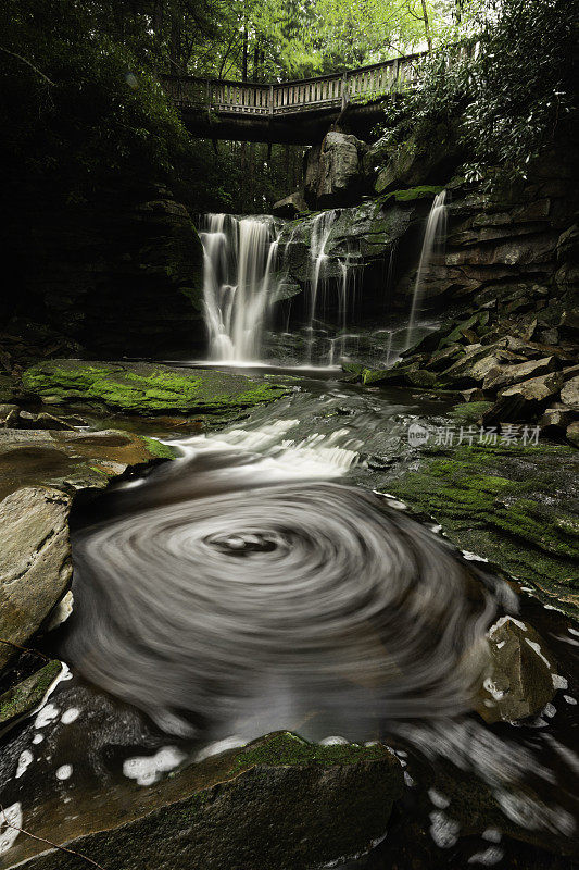 埃拉卡拉瀑布，黑水瀑布，西弗吉尼亚州