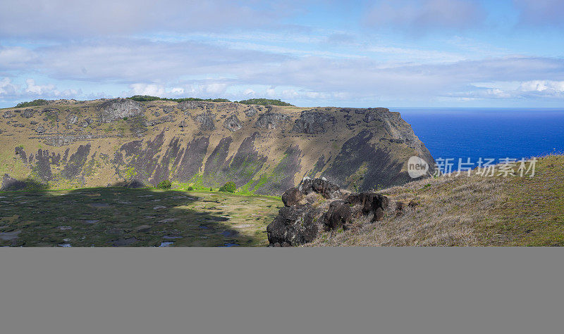 拉诺九的火山口