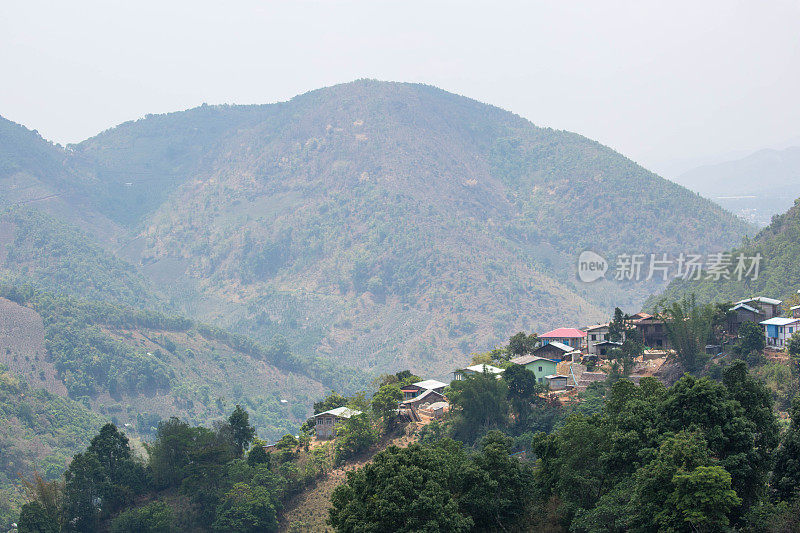 缅甸:山村