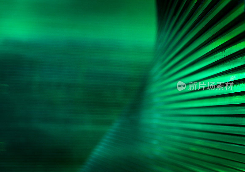 抽象绿色玻璃背景