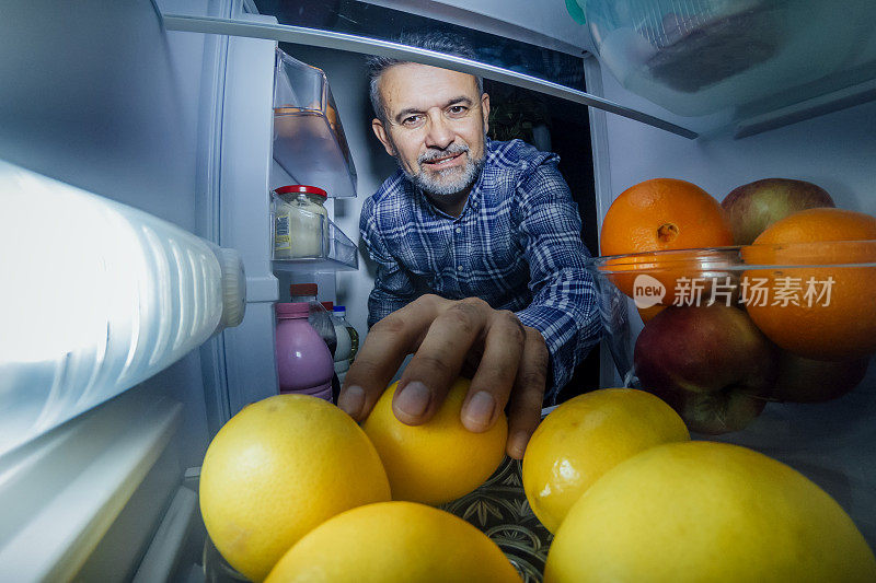 冰箱里的食物