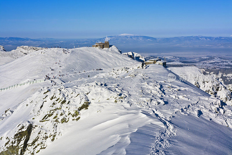 kasproy山滑雪场，波兰