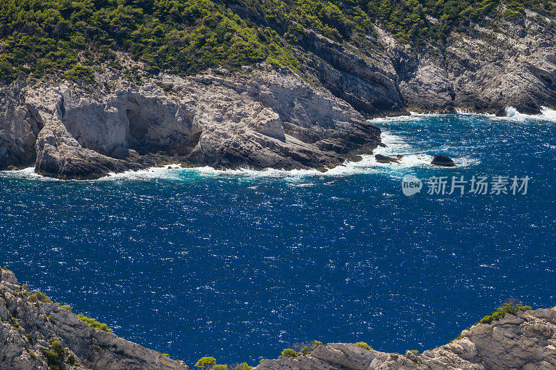 扎金索斯岛海岸