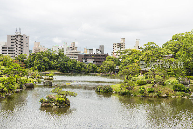 日本熊本绥曾寺花园