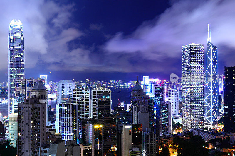 香港的夜晚