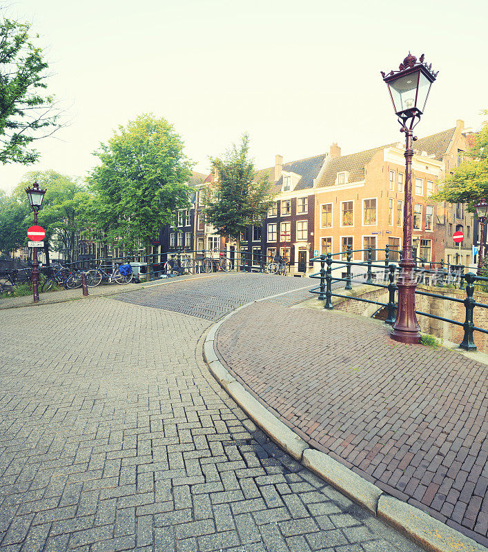 荷兰阿姆斯特丹的街道