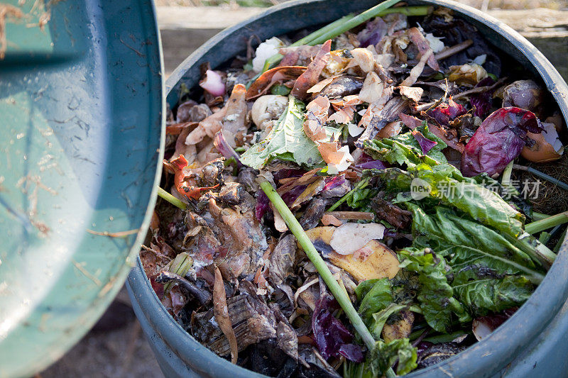 回收食物垃圾用作堆肥